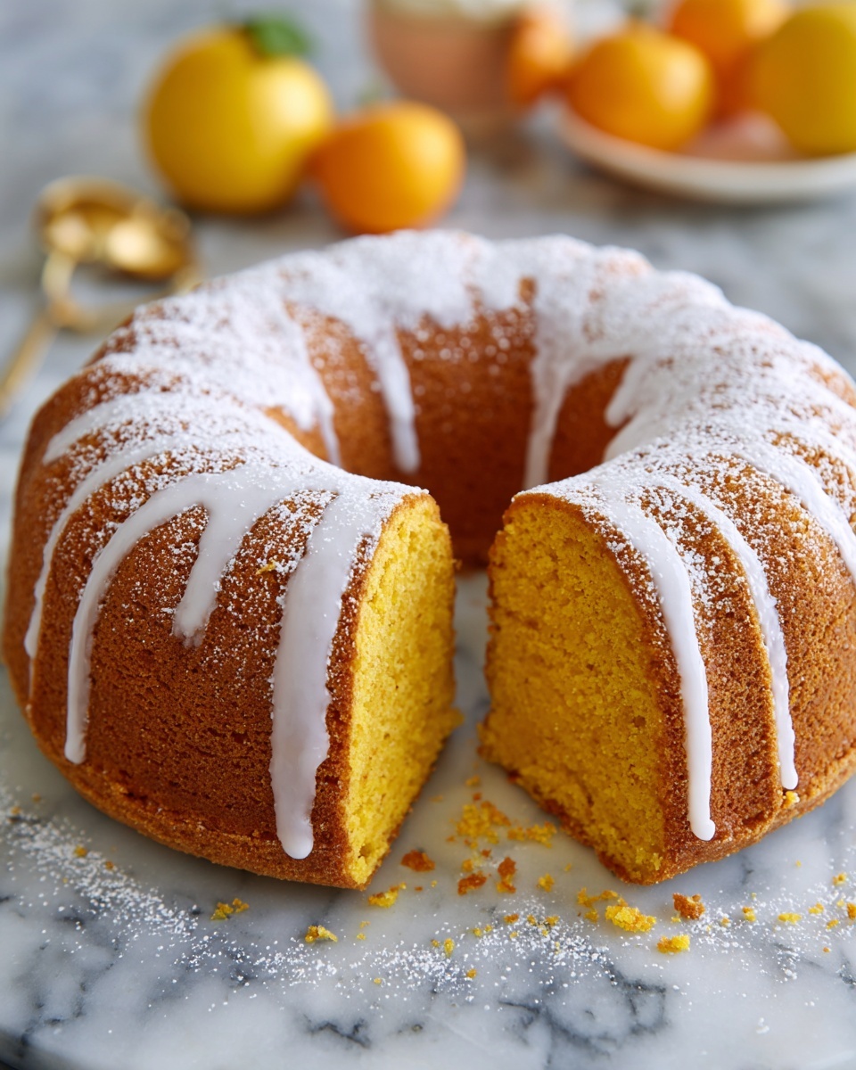 Italian Lemon Pound Cake Recipe - Recipe Image