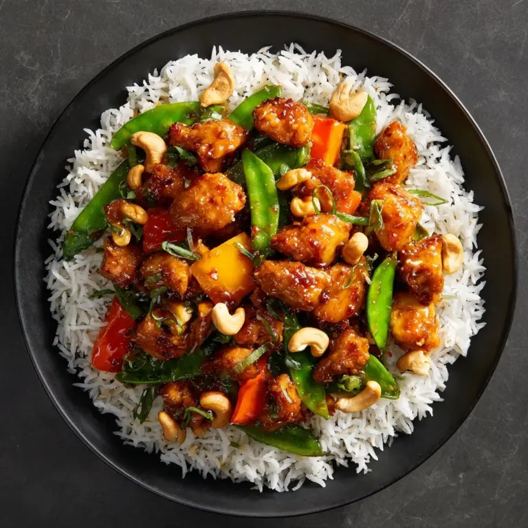Cashew Chicken Recipe