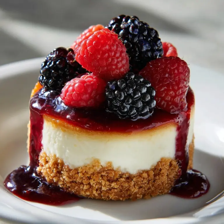 No-Bake Mini Cheesecakes Recipe