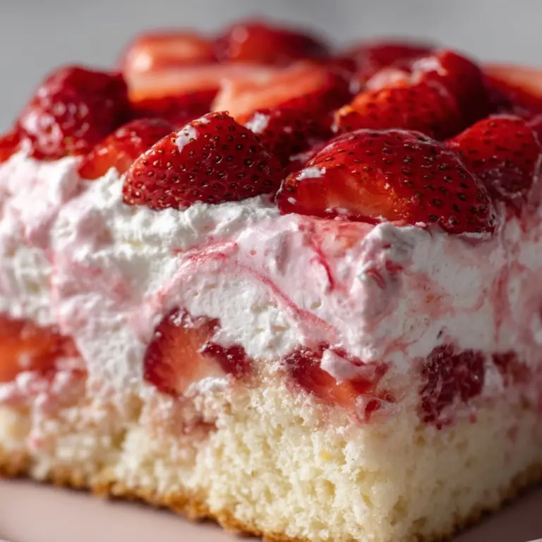 Strawberry Angel Food Dessert Recipe