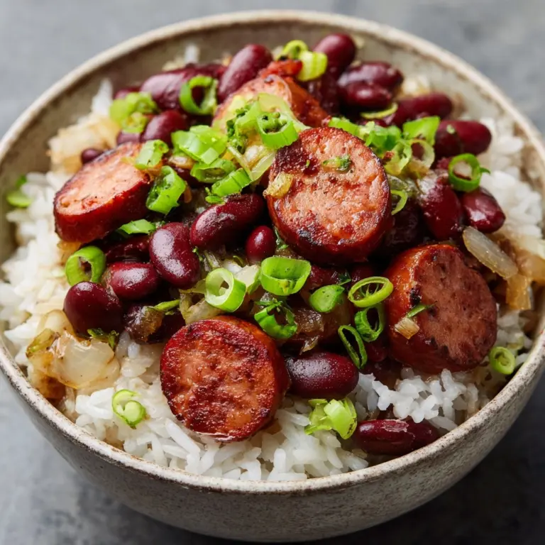 Instant Pot Red Beans and Rice Recipe