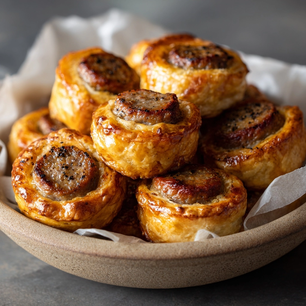 Sausage Rolls with Pepper Jelly Recipe - Recipe Image