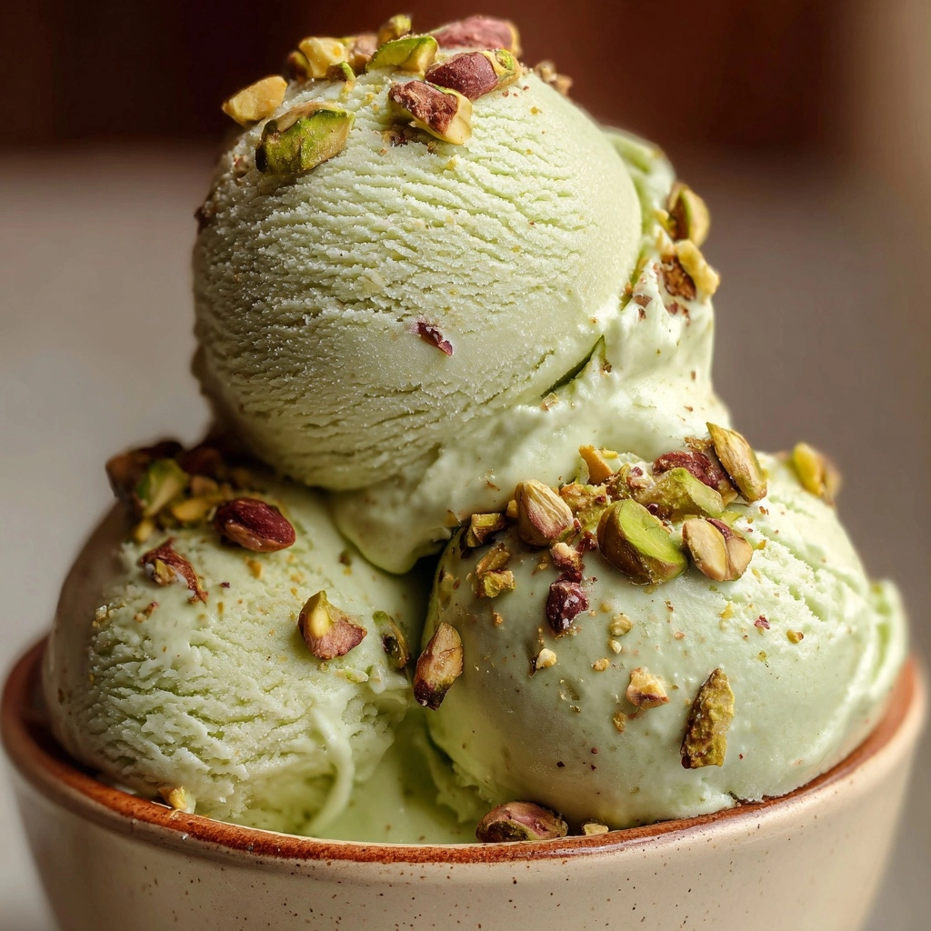 High Protein Pistachio Ice Cream Recipe - Recipe Image