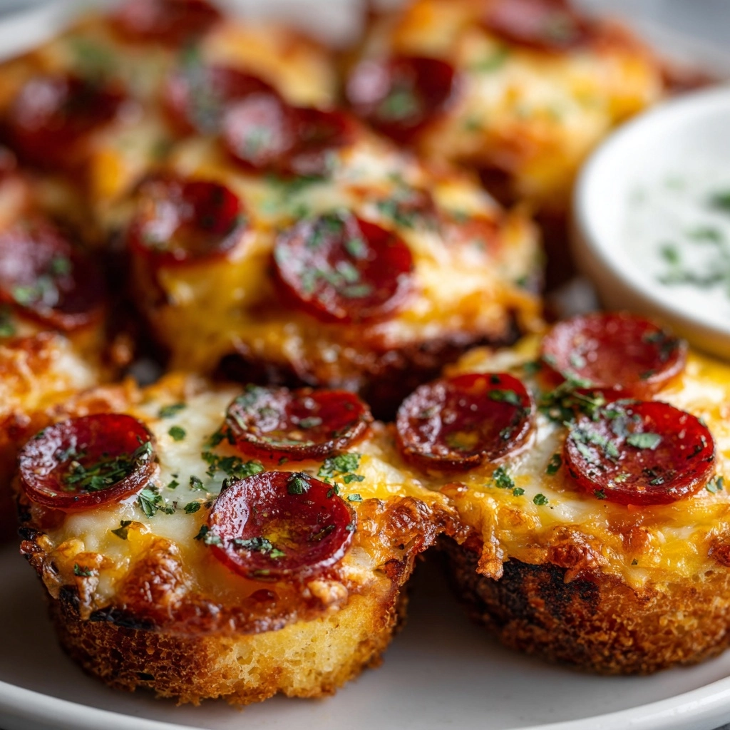 Pull-Apart Pepperoni Pizza Bites Recipe - Recipe Image
