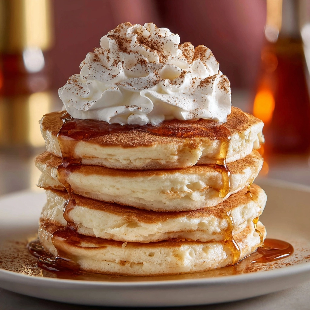 Low-Calorie Protein Pancakes with Cinnamon and Greek Yogurt Recipe - Recipe Image