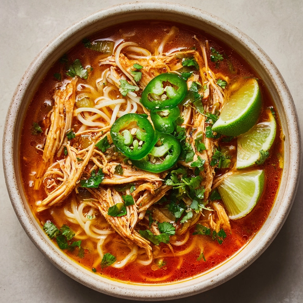 Spicy Chicken Soup Recipe - Recipe Image