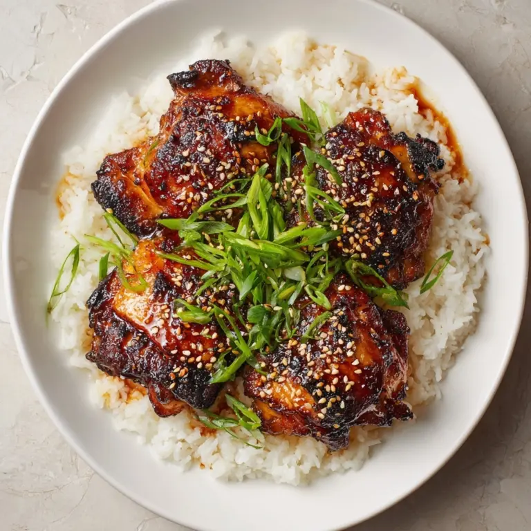 Sweet and Spicy Sticky Chicken Recipe