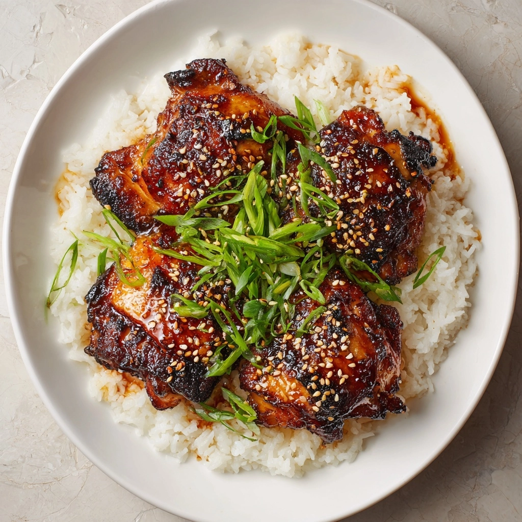 Sweet and Spicy Sticky Chicken Recipe - Recipe Image