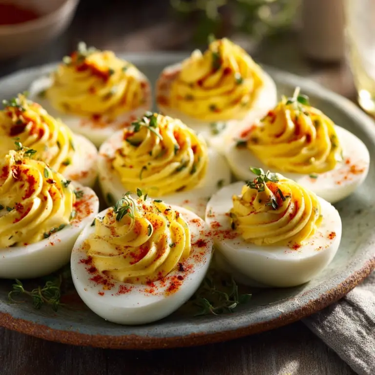 Million Dollar Deviled Eggs Recipe