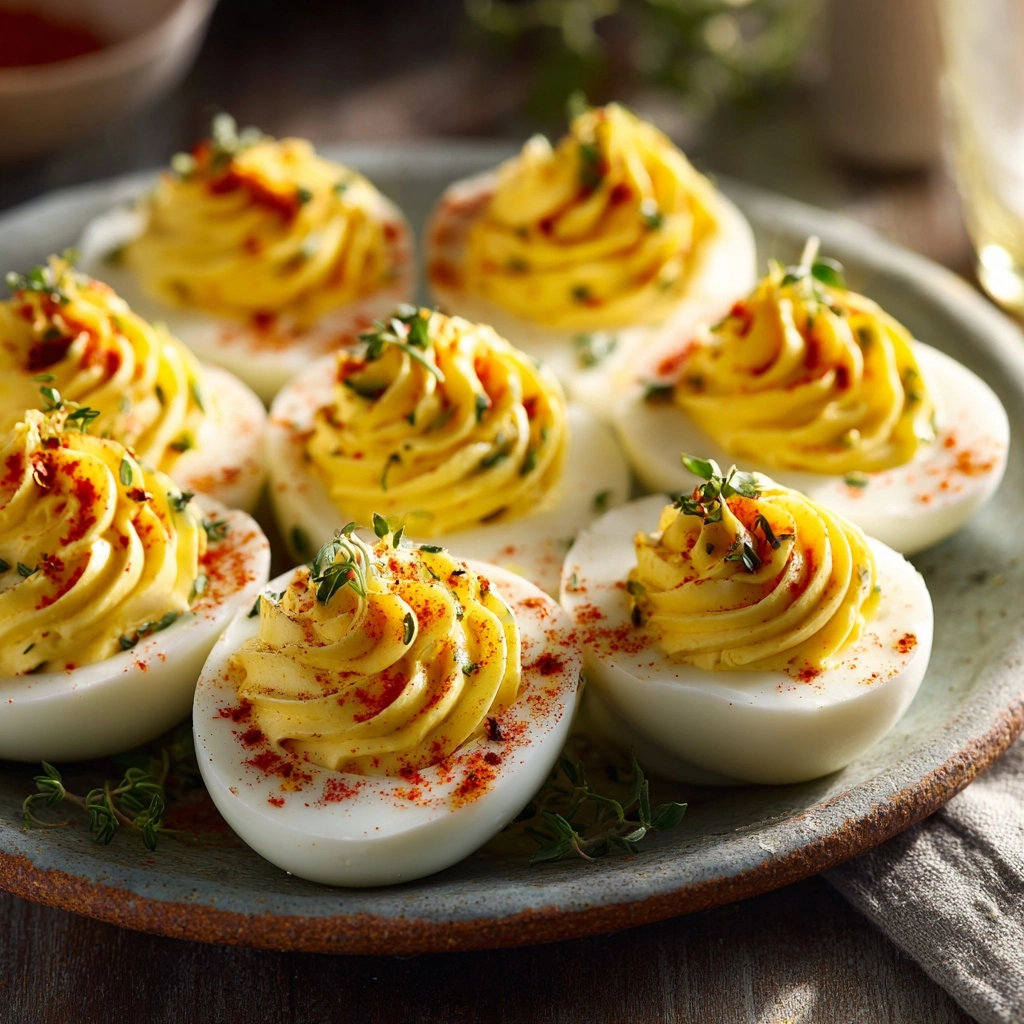 Million Dollar Deviled Eggs Recipe - Recipe Image