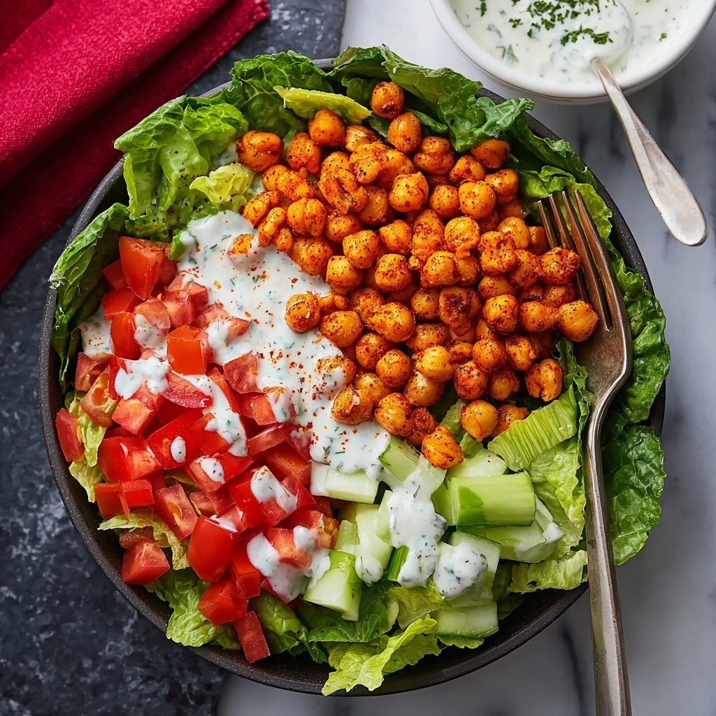 Buffalo Chickpea Salad Recipe - Recipe Image
