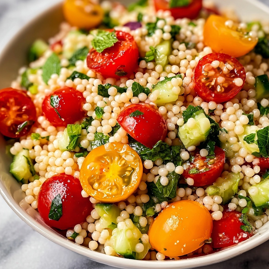 Cherry Tomato Couscous Salad Recipe - Recipe Image