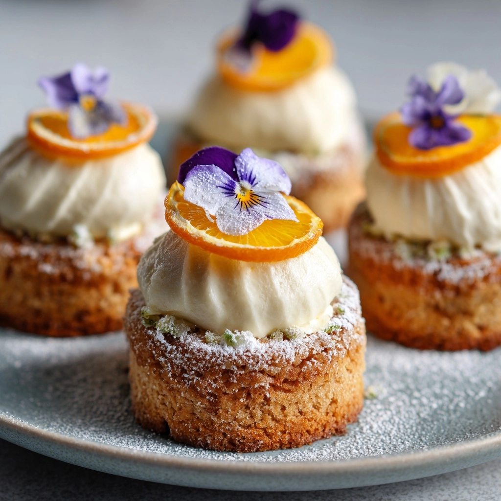 Mini Brown Butter Lemon Cakes Recipe - Recipe Image