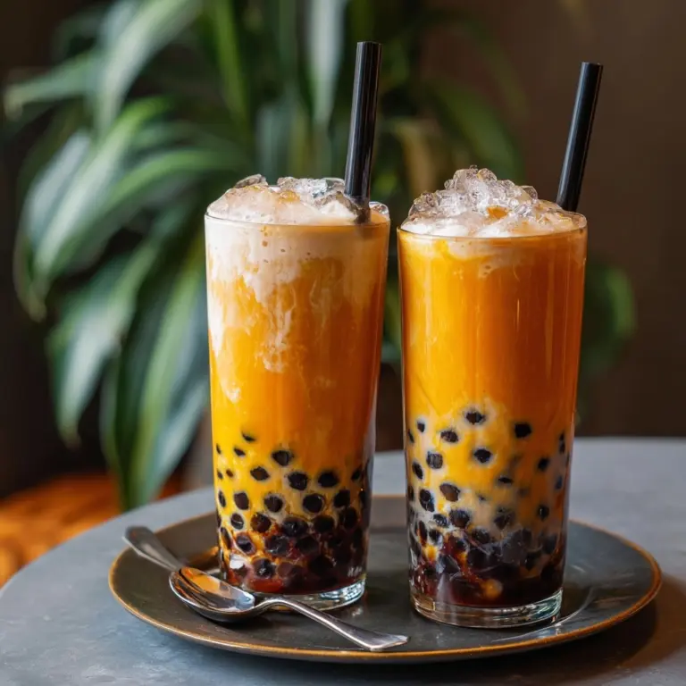 Brown Sugar Bubble Tea Recipe