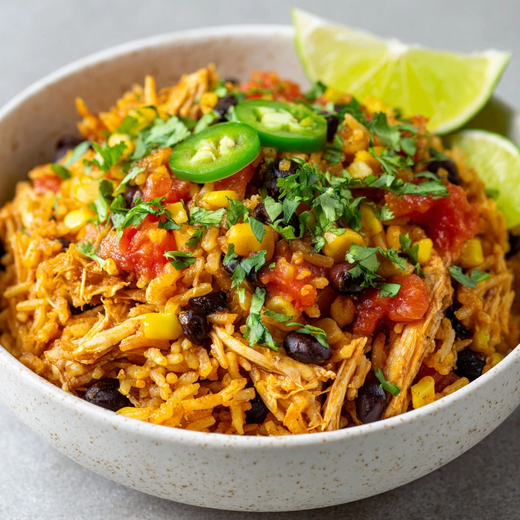 Instant Pot Chicken and Rice Burrito Bowls Recipe - Recipe Image