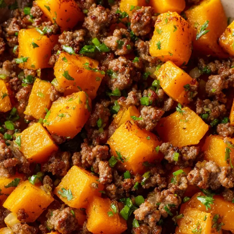 Ground Turkey and Sweet Potato Skillet Delight Recipe