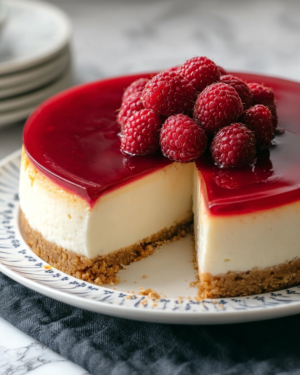 Delicious Creamy Ricotta Cheesecake Recipe - Recipe Image
