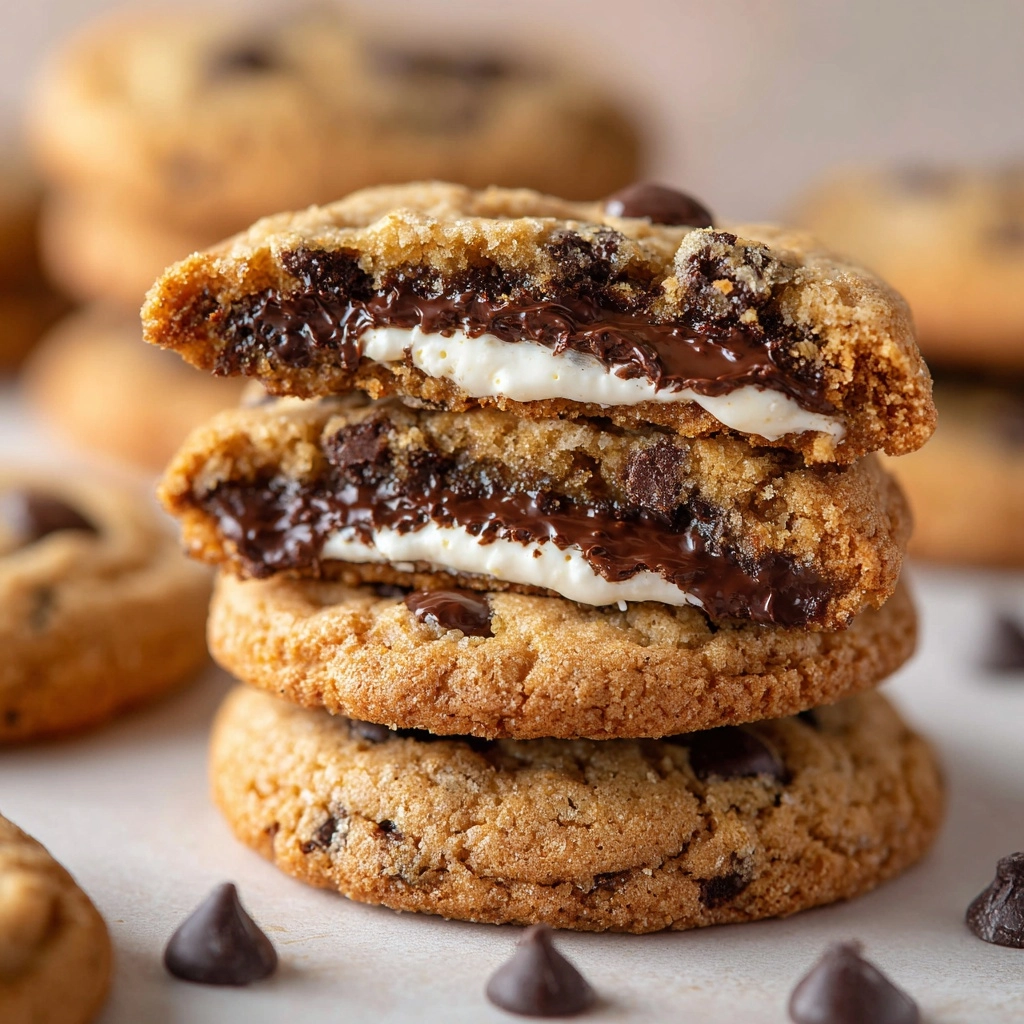 Decadent Cheesecake Chocolate Chip Cookies Recipe - Recipe Image