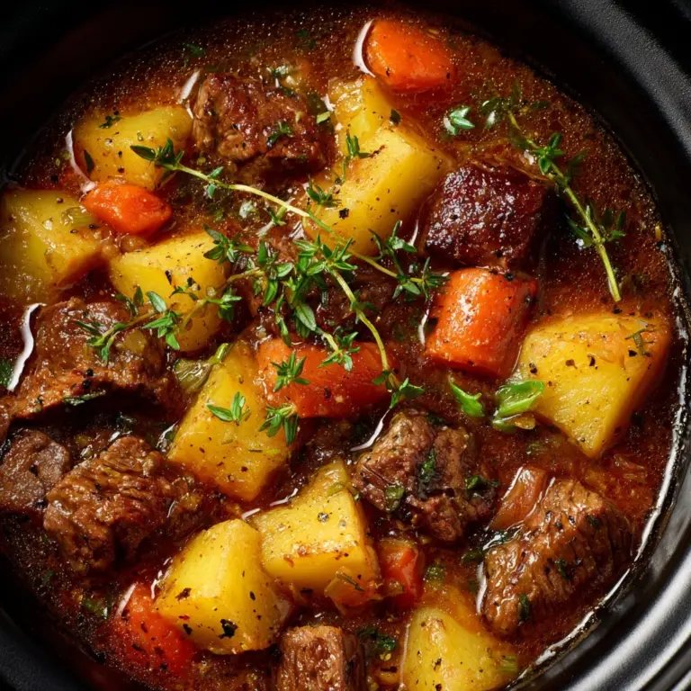 Crockpot Sausage Casserole Recipe