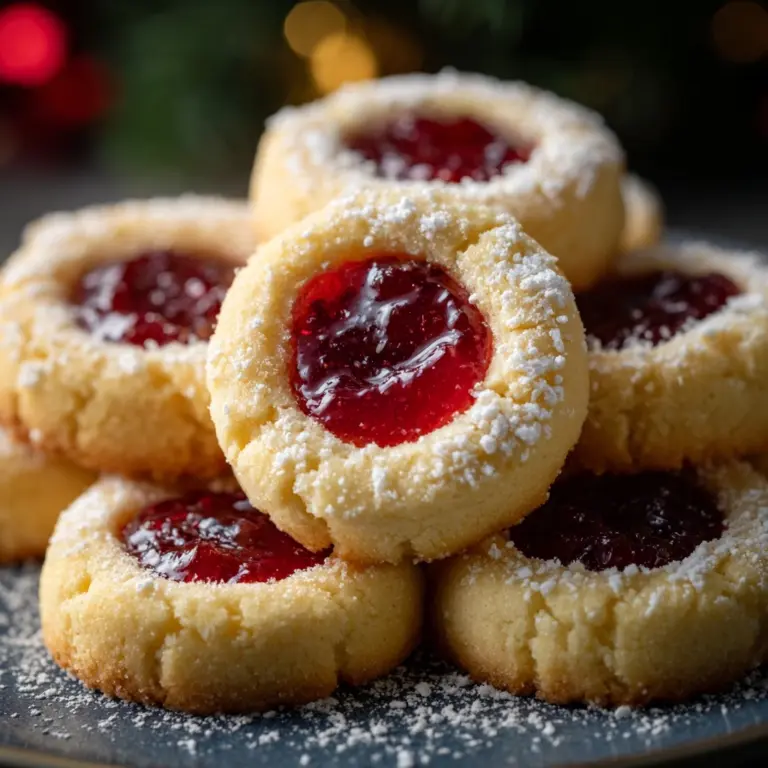 Christmas Cherry Shortbread Cookies Recipe