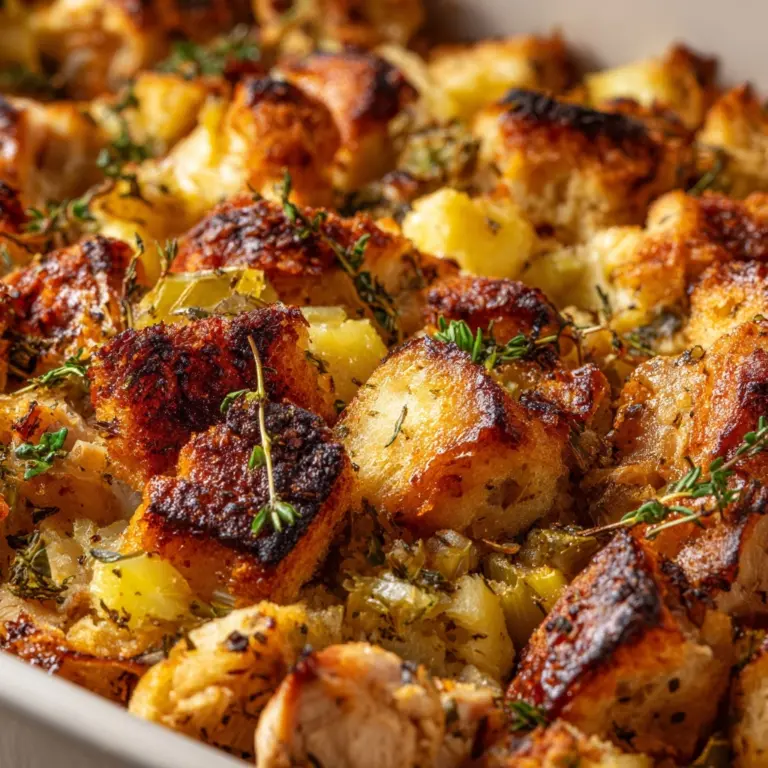 Dolly’s Chicken and Stuffing Casserole Recipe