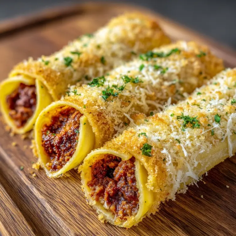 Crispy Fried Lasagna Rolls Recipe