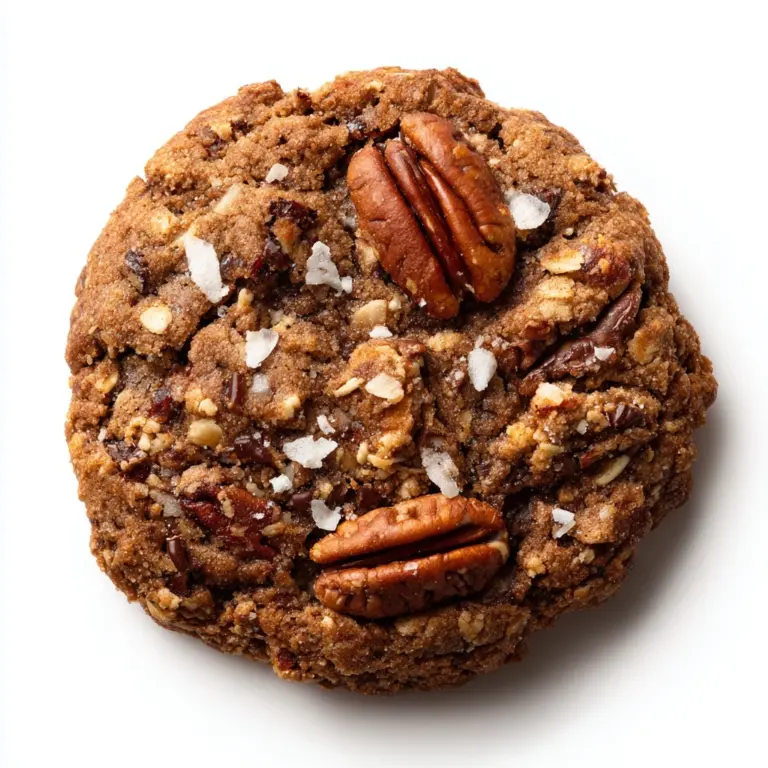 Chocolate Pecan Coconut Cookies Recipe