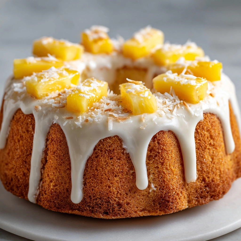 Pina Colada Pound Cake Recipe - Recipe Image