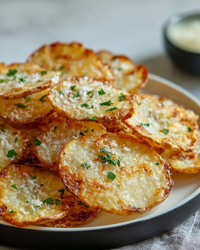 Crispy Parmesan Potato Rounds Recipe