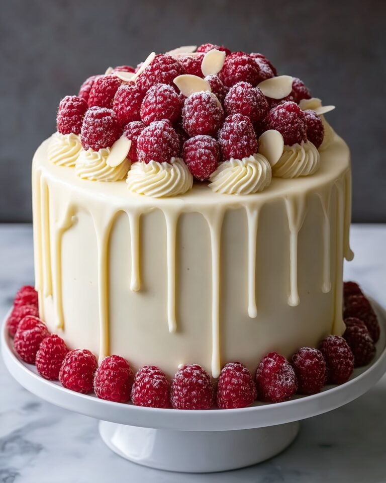 Best White Chocolate Raspberry Cake for Dessert Lovers Recipe