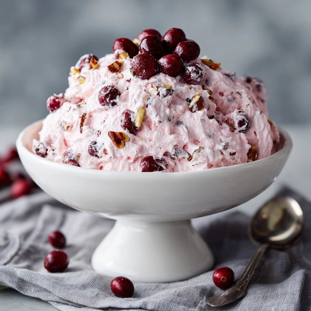 Cranberry Fluff Recipe - Recipe Image