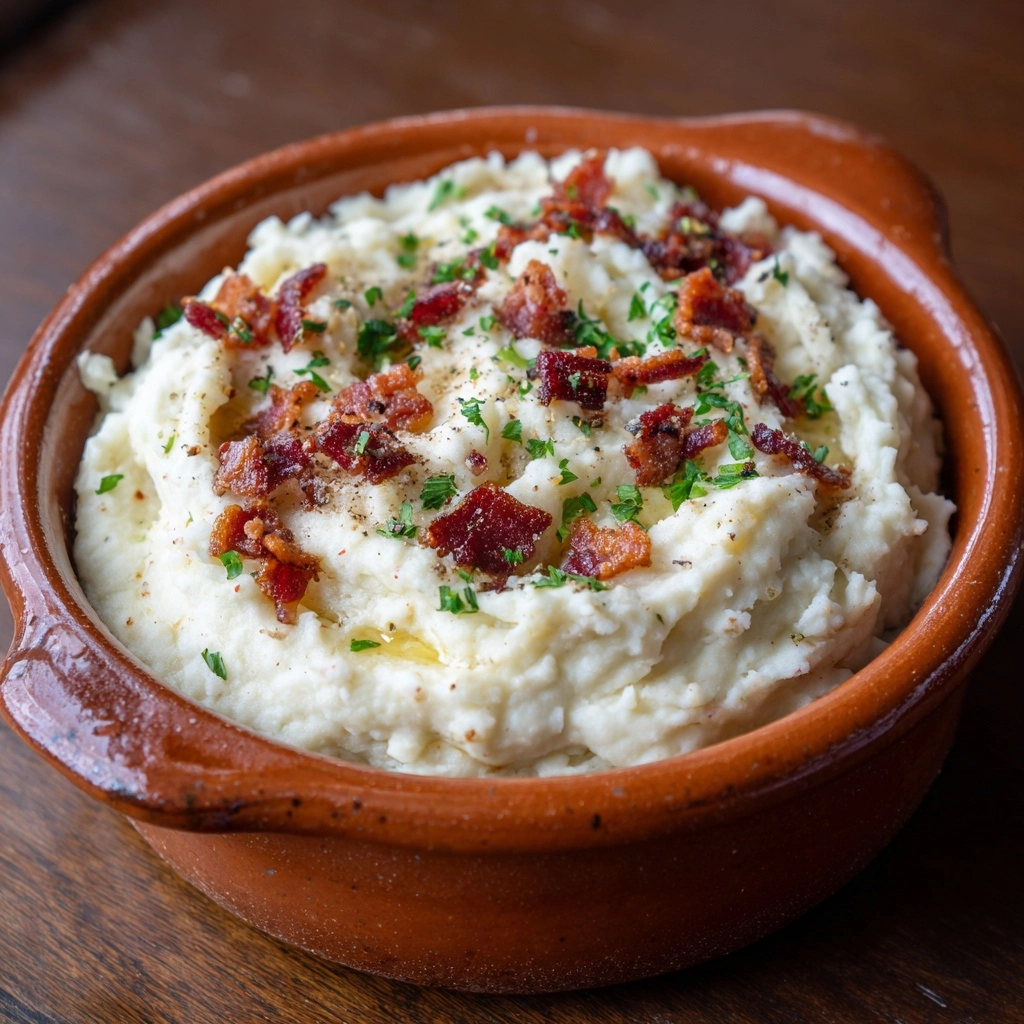 Roasted Garlic Mashed Potatoes Recipe - Recipe Image