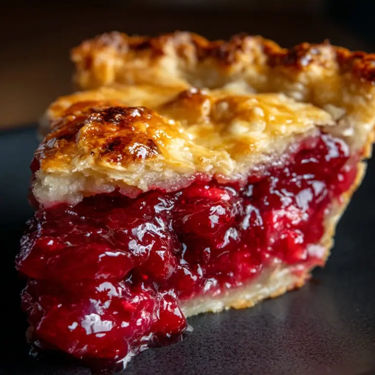 Strawberry Rhubarb Pie Recipe
