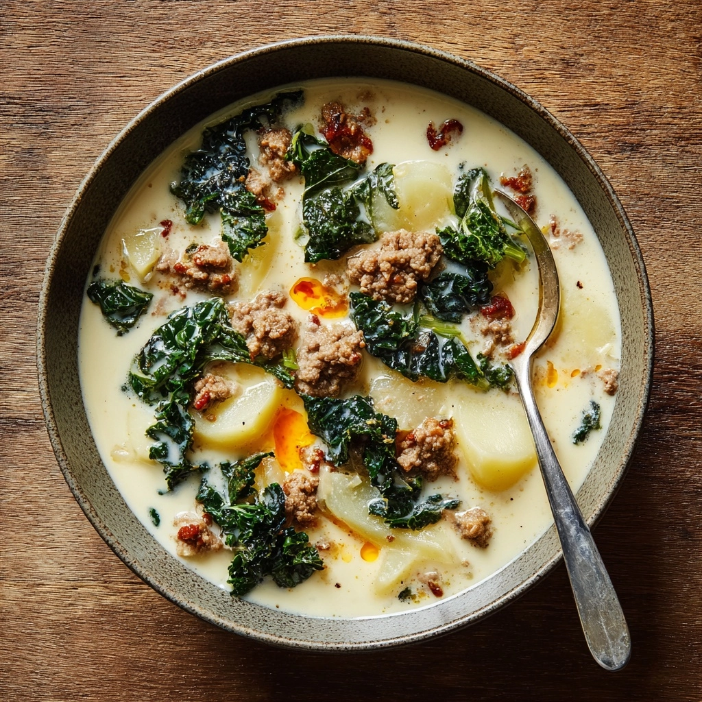 Olive Garden Zuppa Toscana Soup: A Comforting Italian Classic Recipe - Recipe Image