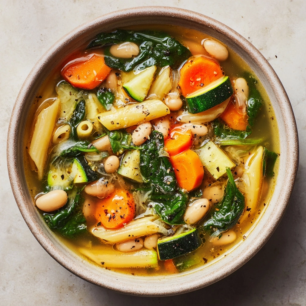 Spring Minestrone Soup Recipe - Recipe Image