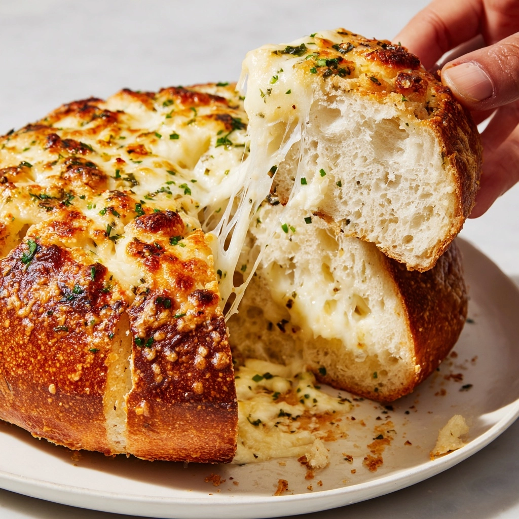 Baked Garlic Bread Dip Recipe - Recipe Image