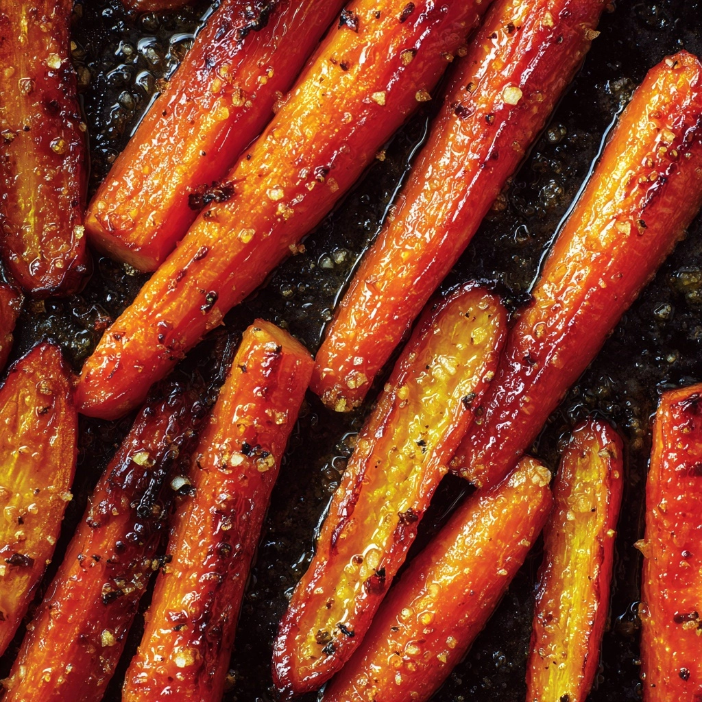 Honey Balsamic Roasted Carrots Recipe - Recipe Image