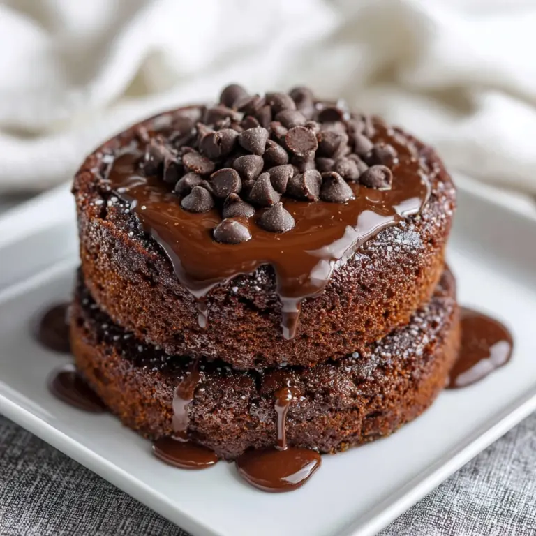 Mini Chocolate Fudge Cakes – Perfect for Any Occasion!! Recipe