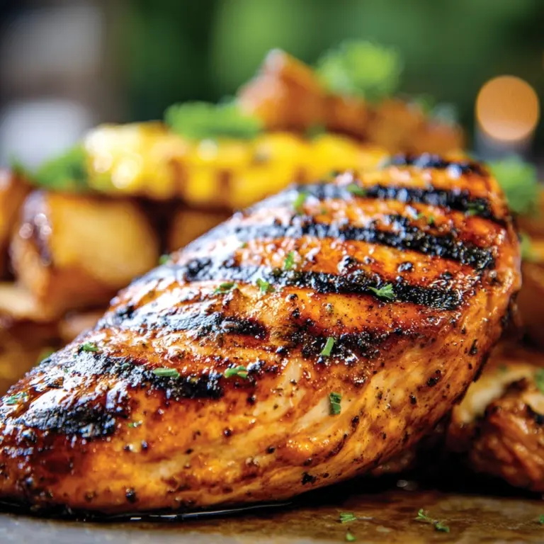 Marinated Grilled Chicken Recipe
