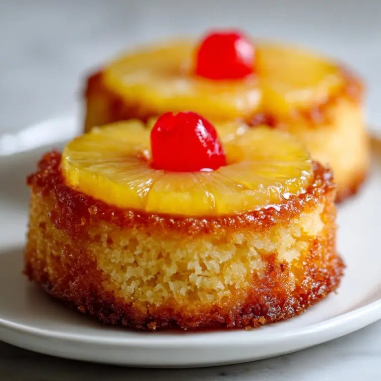 Pineapple Upside Down Sugar Cookies Recipe