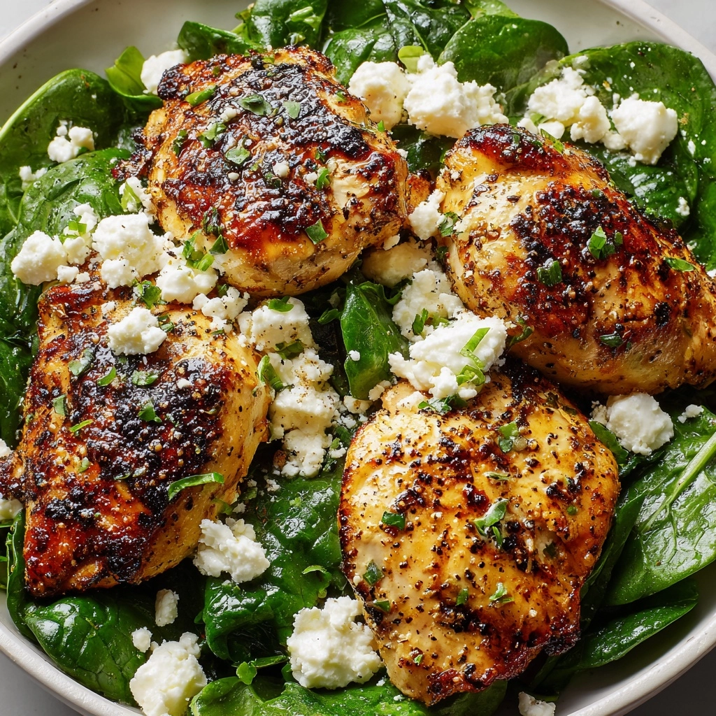 Easy Chicken Breast Stuffed with Spinach and Feta Recipe - Recipe Image