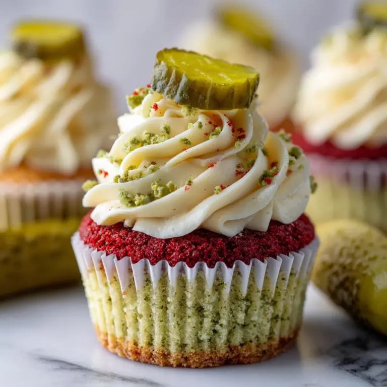 Pickle Cupcakes Recipe