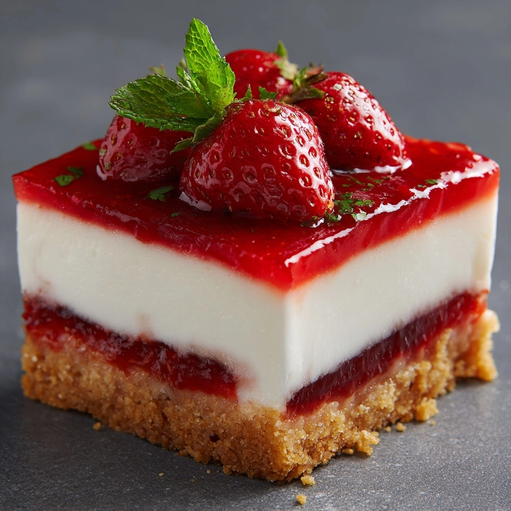 Strawberry Cream Cheese Icebox Cake Recipe - Recipe Image
