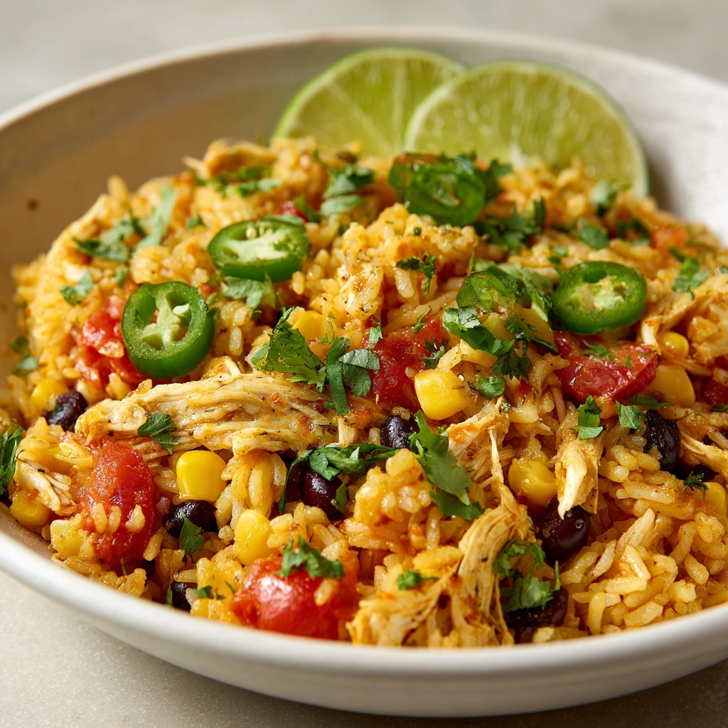Instant Pot Chicken and Rice Burrito Bowls Recipe - Recipe Image