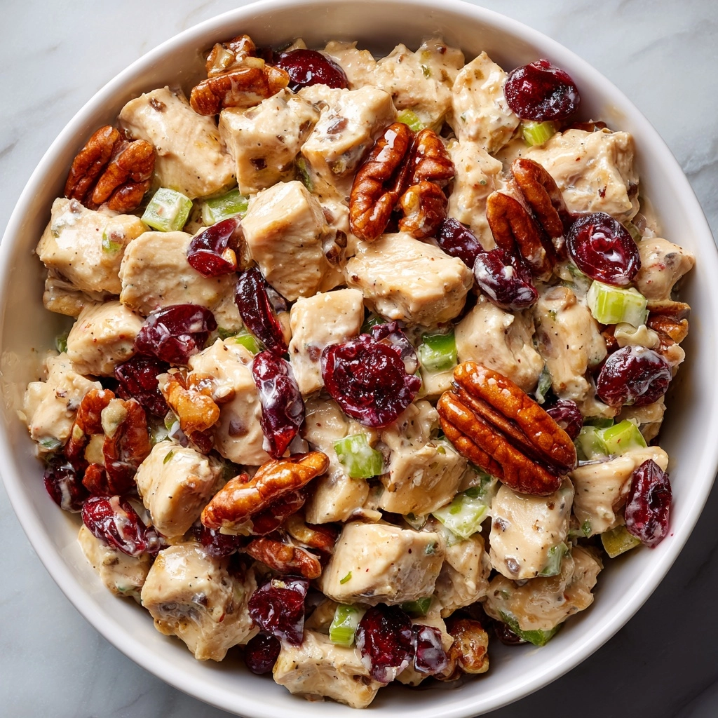 Cranberry Pecan Chicken Salad Recipe - Recipe Image