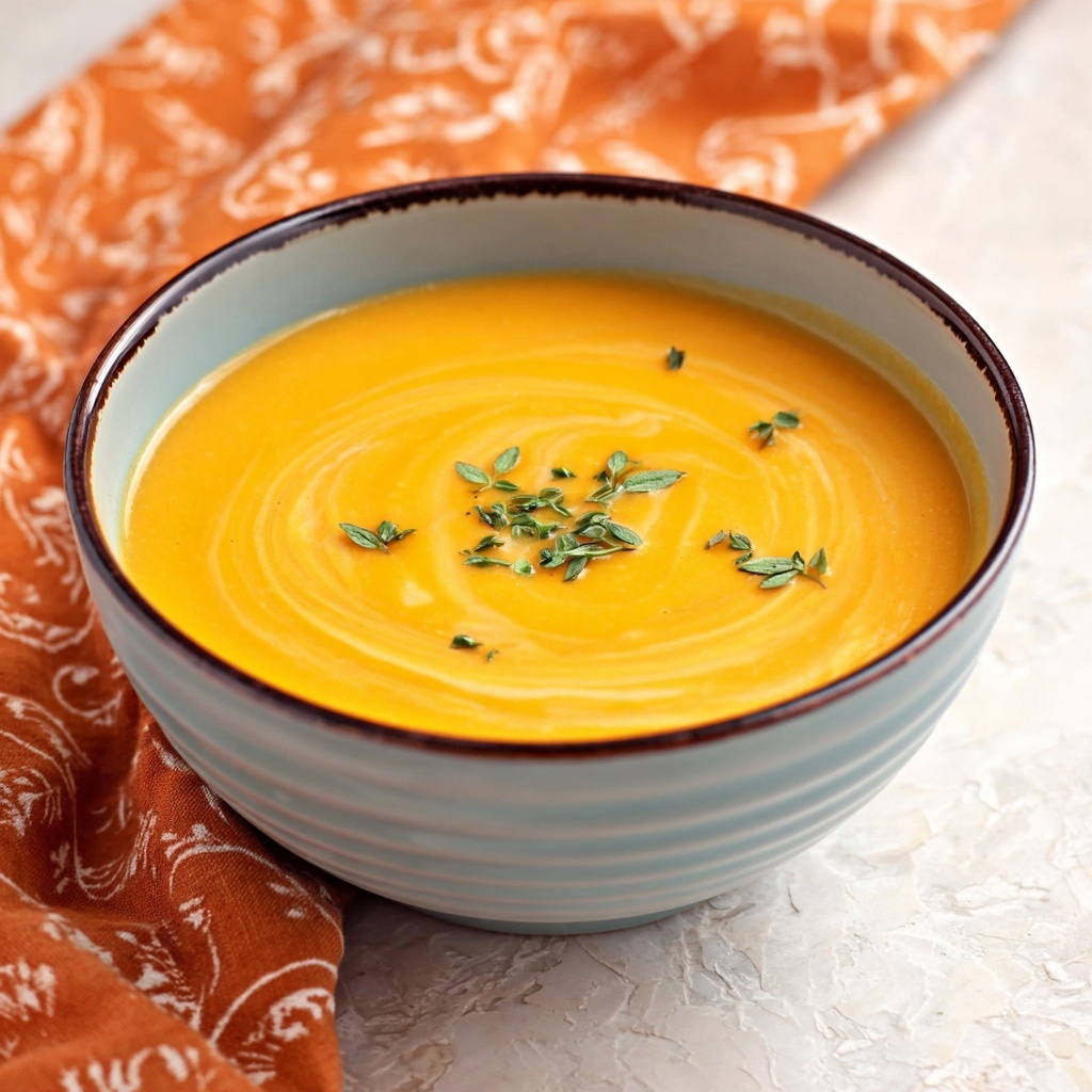 Creamy Butternut Squash Soup Recipe - Recipe Image