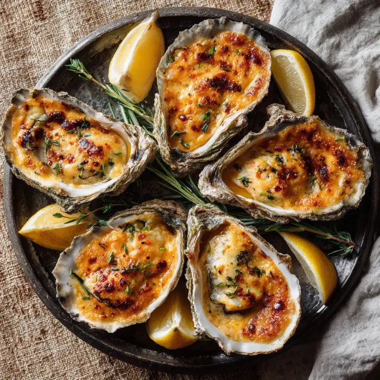 Barbecued Oysters with Smoky Uni Butter Recipe