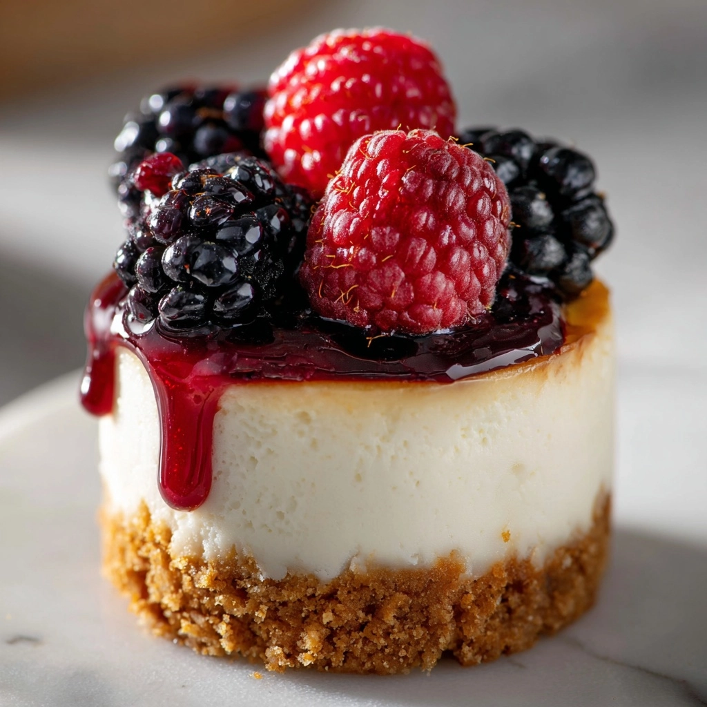 No-Bake Mini Cheesecakes Recipe - Recipe Image