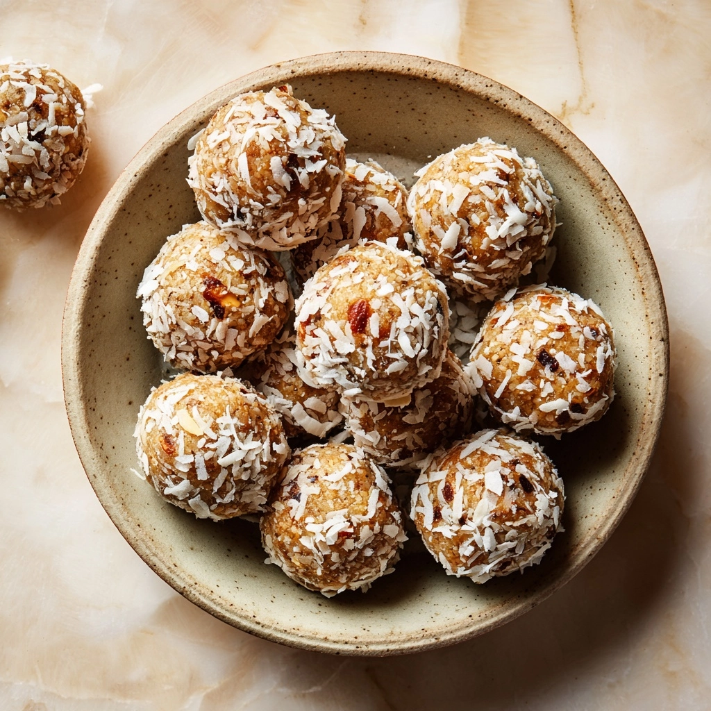 No Bake Protein Balls Recipe - Recipe Image