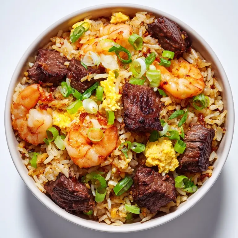 Shrimp and Steak Fried Rice Recipe
